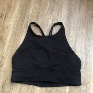 Black Lululemon sports bra size 6